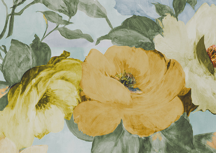 Amelia Faux Silk, Buttercup Mist - Twist&Fit Roman Blind - Image 7